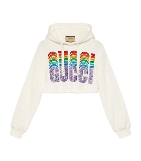 gucci crop top sweatshirt